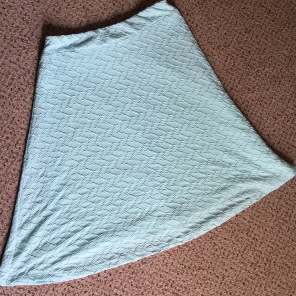 Sky blue skirt
